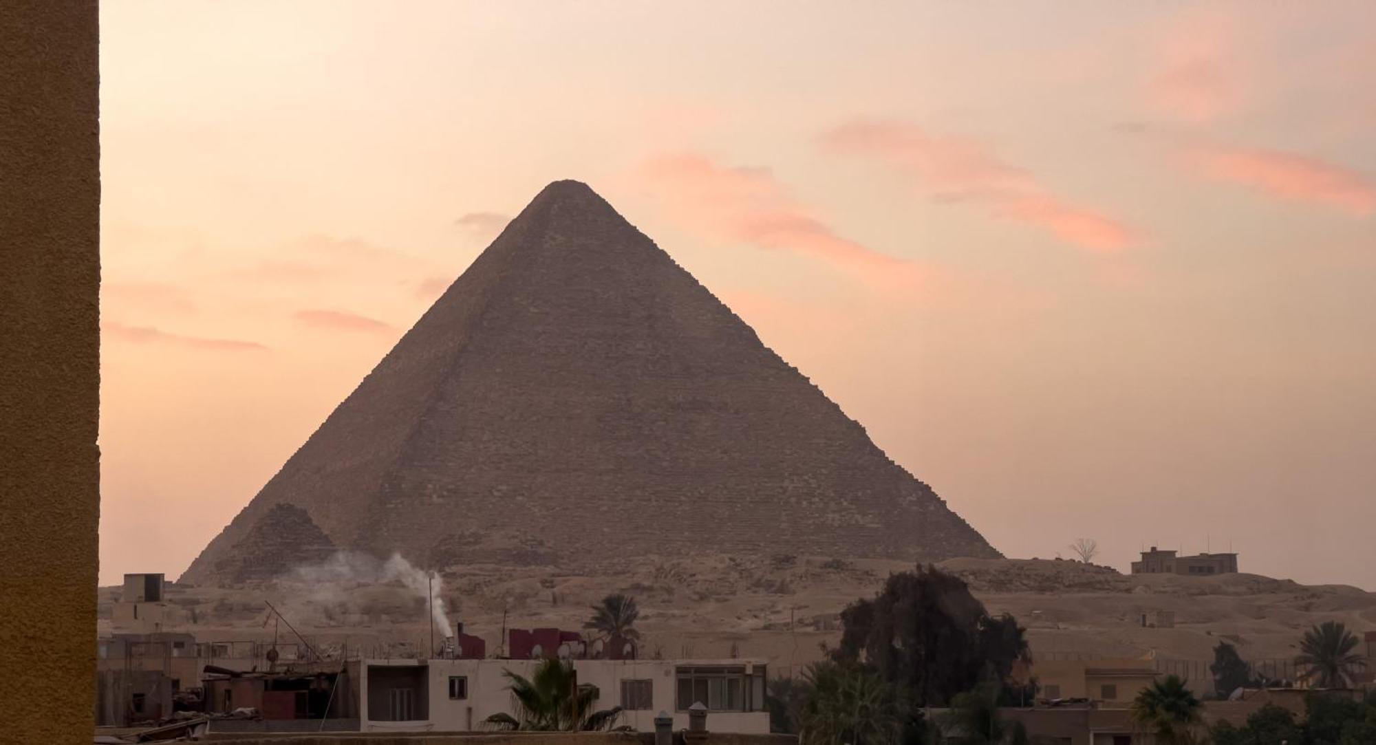 Pyramids Gate Hotel Kafret el-Gabal Exterior foto