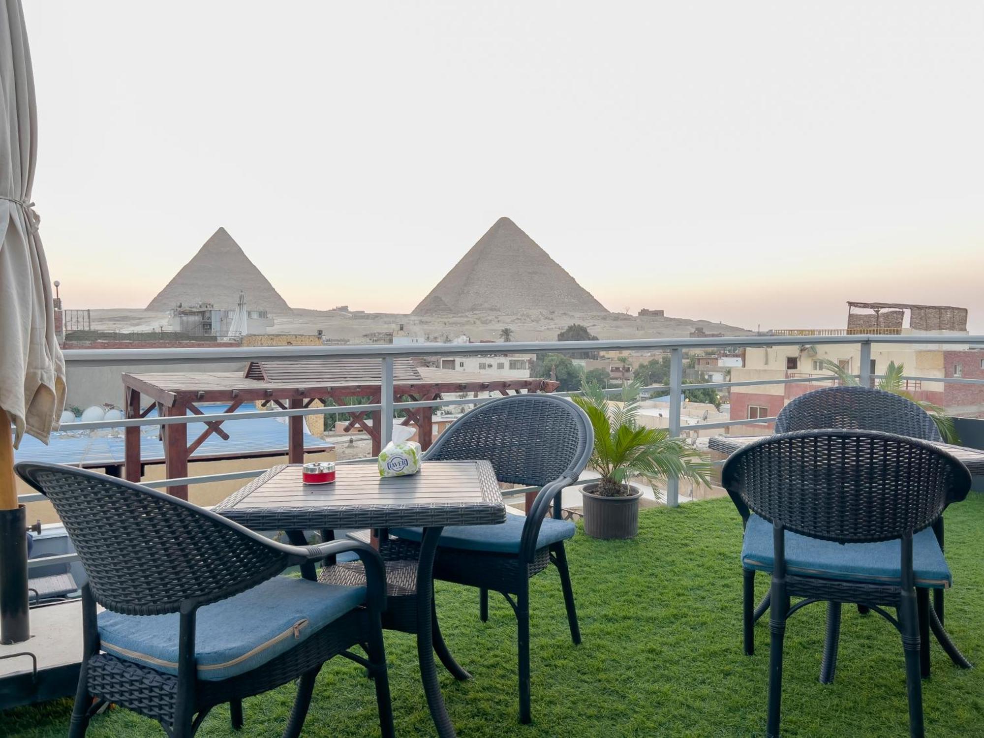 Pyramids Gate Hotel Kafret el-Gabal Exterior foto